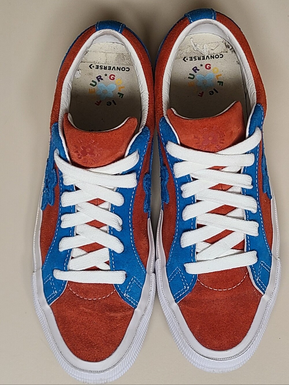 Converse Golf Le Fleur One Star Ox Molten Lava casual low top sneakers size 9 - Picture 4 of 10